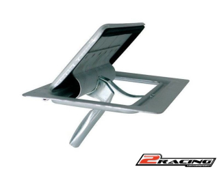 Univerzální ocelový větrací vstup do střešní kapličky závodního vozu