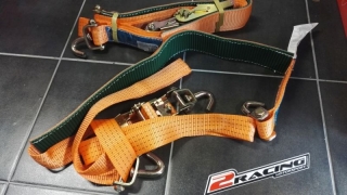 Upínací pás s ráčnou na připevnění nákladu auta 3 tuny 3,5 metru