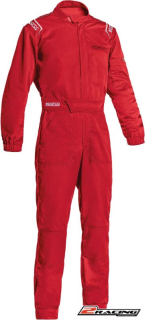 Sparco MS-3 kombinéza pro mechaniky červená