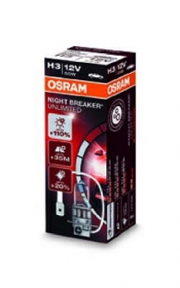 Osram Night Breaker Laser Halogen H3 55 W 64151NL