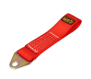 Tažný popruh na tažení závodního auta 30cm racing Tow Strap univerzální na místo tažného oka