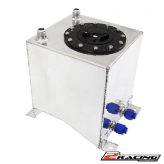 Nádrž na benzín z hliníku 10 litrů závodní alu