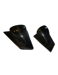 Zpětná zrcátka Renault Clio 3 carbon (1pár)