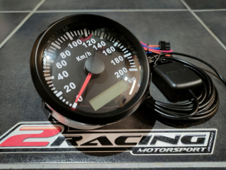 Rychloměr GPS budík tachometr 0-200 km/h