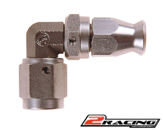 Goodridge 90° koleno 3/8 x 24 JIC pro brzdovou pancéřovou hadici nerez ocel