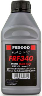 Závodní brzdová kapalina Ferodo FRF340 0,5litru bod varu přes 339st. C