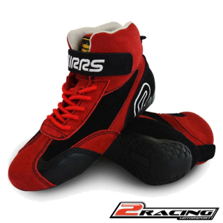 Závodní boty RRS FIA 8856-2018 červená