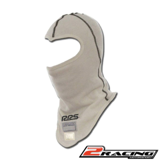 Nehořlavá kukla FIA 8856-2018 pod helmu Flex bílá RRS