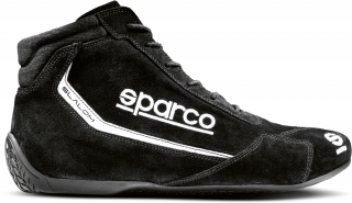 Závodní boty FIA Sparco Slalom černá