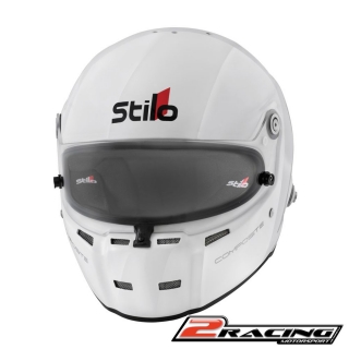 Integrální závodní helma Stilo ST5F N Composite Formula bílá