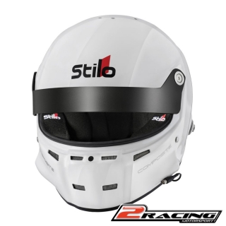 Integrální závodní helma Stilo ST5R Composite GT s interkomem bílá