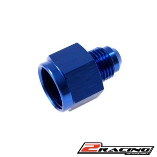 Hliníková redukce k nádrži hadicová vstup AN10 a výstup AN8