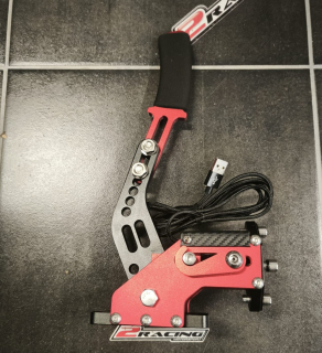 Ruční brzda montáž na stůl k pc simulátoru - 2Racing