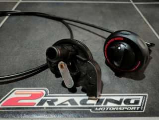 Manuální ovládání ventilu topení s ventilátorem 12V do závodního auta, karavanu, lodě