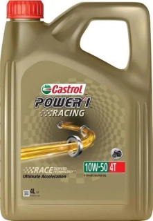 Castrol motocyklový olej Power1 Racing 4T 10W-50 4litry