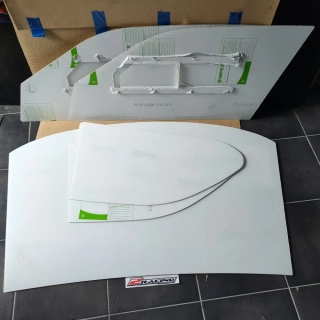 Polykarbonátová 4mm okna BMW E36