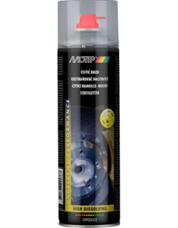 Čistič brzd 500 ml AUTO MOTO odmašťuje a čistí brzdy, spojky