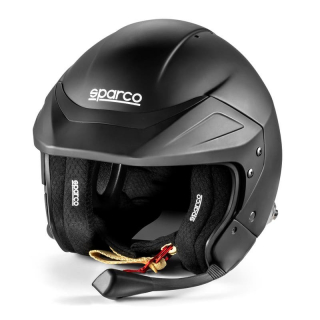 Sparco Flux RJ-i závodní Jet helma s interkomem FIA 8859-2024 černá
