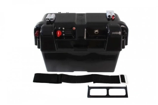 Bateriový box plastová krabice na autobaterii 12V 355x200x210