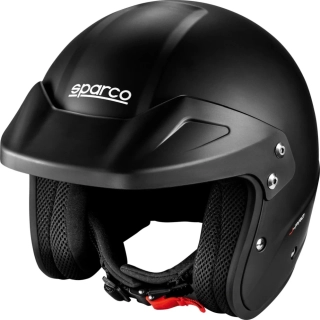 Jet otevřená závodní helma Sparco J-Pro černá