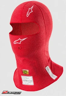 Alpinestars ZX EVO v3 červená nehořlavá závodní kukla FIA 8856-2018