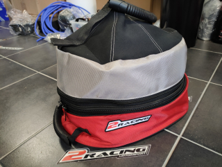 Taška na přilbu 2Racing černá červená