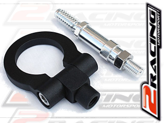 Tažné oko sklopné do původního úchytu pro tažení auta-alu- tow hook přední-pro Asijské vozy