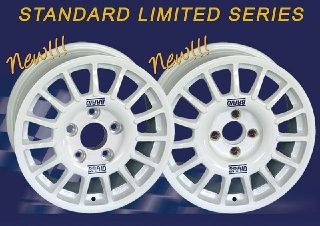 Alu kolo racing 6,5x15" Škoda Felicia/Favorit rozteč 4x100 - ET25 - závodní bílé tvrzené alu kolo