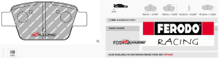 Sportovní destičky DS Performance Ferodo FDS1469