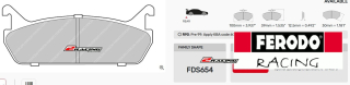 Sportovní destičky DS Performance Ferodo FDS654