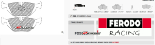 Sportovní destičky DS Performance Ferodo FDS850