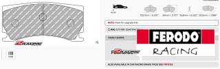 Sportovní destičky DS Performance Ferodo FDSR3135