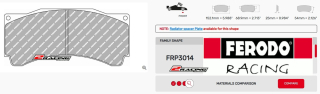 Závodní destičky TL66 Ferodo racing FRP3014TL66