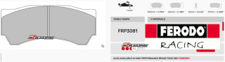 Závodní destičky DS1.11 Ferodo racing FRP3081W