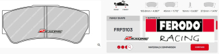 Závodní destičky DSUNO Ferodo racing FRP3103Z
