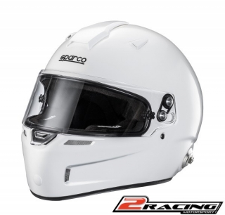 Integrální závodní helma Sparco Air Pro RF-5W bílá