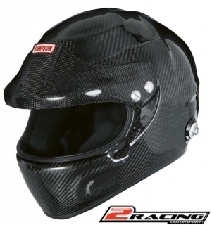 Integrální závodní helma Simpson Carbon Devil Ray Touring