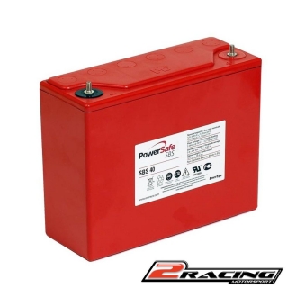 R40 závodní startovací olověná baterie 38 Ah 250x97x206mm 12,7kg PowerSafe