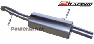 Závodní systém zadního tlumiče z nerezové oceli Citroen C2 1.6i 16V VTS 990516