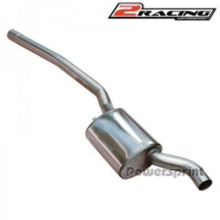 Nerezový středový tlumič výfuku VW Golf 2 1.8 Syncro 993038