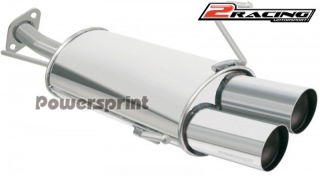 Sportovní tlumič výfuku z nerez oceli Opel Astra G 1.7 TD 981609-sa2