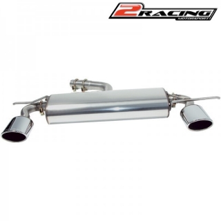 Zadní tlumič výfuku s koncovkami levá pravá strana Audi A3 2.0 TDI 970202SA7L0324