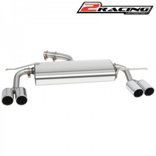 Zadní tlumič výfuku s koncovkami levá pravá strana VW Touran 2.0 TDI 972007SA2PSK01