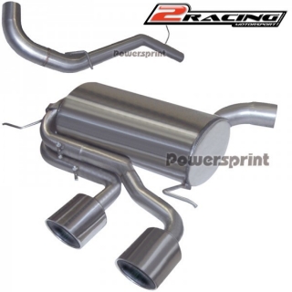 Zadní tlumič z nerezové oceli R-Look VW Golf 6 R 2.0i TFSI 992060