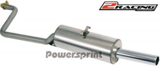 Zadní tlumič z nerezové oceli VW Polo GT 992037