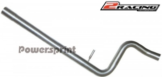 Závodní středová trubka výfuku z nerezové oceli Citroen C2 1.6i 16V VTS 990515