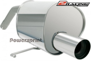 Sportovní tlumič výfuku z nerez oceli Alfa Romeo 156 1.9 8V 980111-sa1