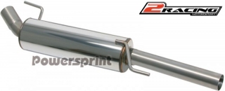 Zadní tlumič z nerezové oceli VW Golf 3 Cabrio 2.0 GTI 993046