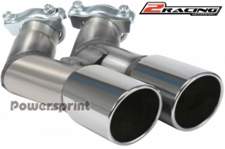 Výfukové koncovky leštěná nerez ocel VW Golf 5 1.9 TDI 999650