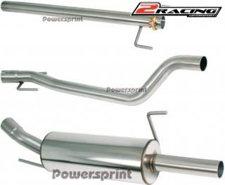 Závodní výfukový systém z nerezové oceli Opel Astra G 2.0 16V 991612